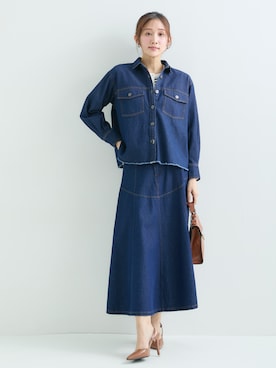 nissen Petit Modelsさん(レディース・153cm)の冬コーディネート