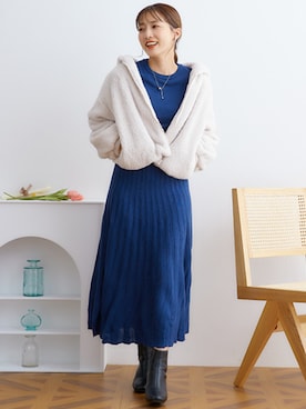 nissen Petit Modelsさん（レディース・152cm）の秋コーディネート