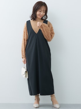 nissen Petit Modelsさん（レディース・143cm）の冬コーディネート