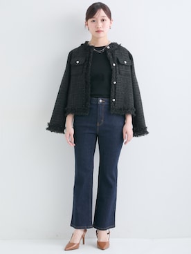 「nissen（ニッセン）のアイテム」を使った、nissen Petit Modelsさん（レディース・149cm）の春コーディネート