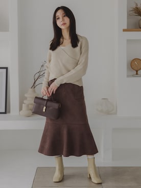 nissen Petit Modelsさん（レディース・155cm）の秋コーディネート