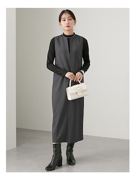 nissen Petit Modelsさん（レディース・153cm）の秋コーディネート