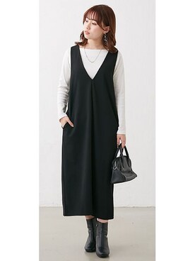 nissen Petit Modelsさん（レディース・149cm）の冬コーディネート