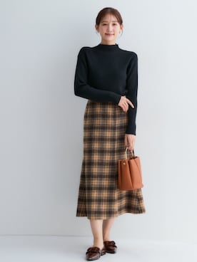 「Petitjo（プッチージョ）のアイテム」を使った、nissen Petit Modelsさん（レディース・153cm）の秋コーディネート