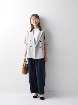 nissen Petit Modelsさん（レディース・149cm）の春コーディネート