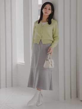 「nissen（ニッセン）のアイテム」を使った、nissen Petit Modelsさん（レディース・155cm）の秋コーディネート