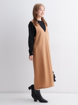 「アイテム（ニット/セーター）」を使った、nissen Petit Modelsさん（レディース・149cm）の夏コーディネート