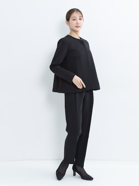 「アイテム（スーツセット）」を使った、nissen Petit Modelsさん（レディース・153cm）の秋コーディネート