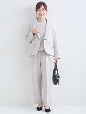 「nissen（ニッセン）のアイテム」を使った、nissen Petit Modelsさん（レディース・149cm）の春コーディネート