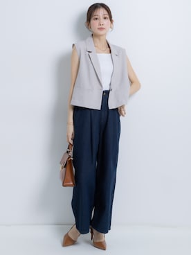 nissen Petit Modelsさん(レディース・153cm)の春コーディネート
