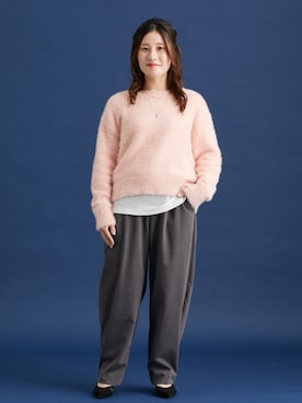 「アイテム（Tシャツ/カットソー）」を使った、nissen Petit Modelsさん（レディース・145cm）の秋コーディネート