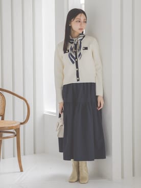 nissen Petit Modelsさん（レディース・155cm）の秋コーディネート