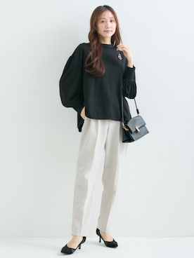 「nissen（ニッセン）のアイテム」を使った、nissen Petit Modelsさん（レディース・153cm）の冬コーディネート