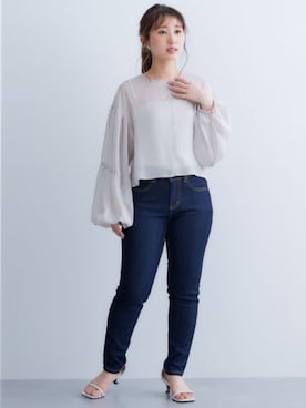 「nissen（ニッセン）のアイテム」を使った、nissen Petit Modelsさん（レディース・143cm）の夏コーディネート