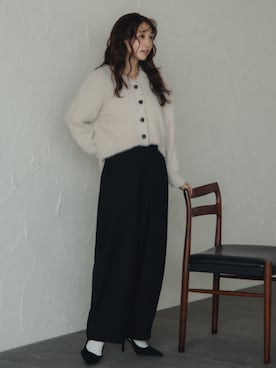 「nissen（ニッセン）のアイテム」を使った、nissen Petit Modelsさん（レディース・153cm）の秋コーディネート