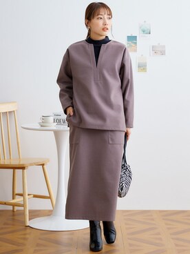 nissen Petit Modelsさん（レディース・152cm）の秋コーディネート