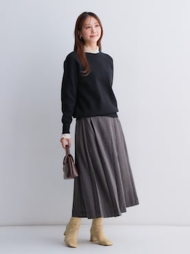 「nissen（ニッセン）のアイテム」を使った、nissen Petit Modelsさん（レディース・153cm）の秋コーディネート