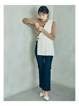 nissen Petit Modelsさん（レディース・152cm）の秋コーディネート