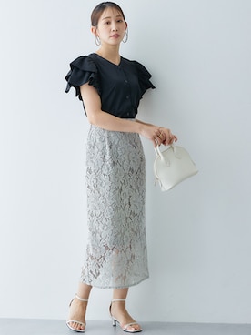 nissen Petit Modelsさん（レディース・153cm）の春コーディネート