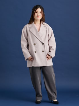 「nissen（ニッセン）のアイテム」を使った、nissen Petit Modelsさん（レディース・145cm）の秋コーディネート