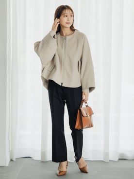 nissen Petit Modelsさん（レディース・153cm）の秋コーディネート