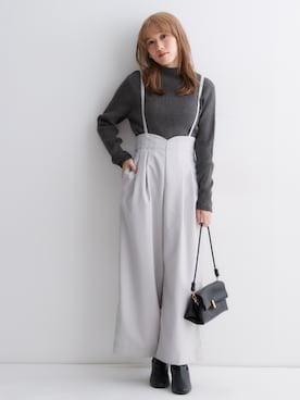 「nissen（ニッセン）のアイテム」を使った、nissen Petit Modelsさん（レディース・149cm）の秋コーディネート