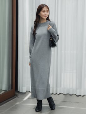 「nissen（ニッセン）のアイテム」を使った、nissen Petit Modelsさん（レディース・153cm）の秋コーディネート