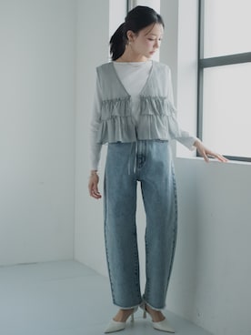 nissen Petit Modelsさん（レディース・155cm）の春コーディネート