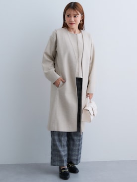 「セットアイテム」｜「アイテム（ジャケット/アウター）」を使った、nissen Petit Modelsさん（レディース・150cm）の秋コーディネート
