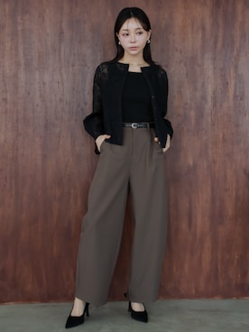 nissen Petit Modelsさん（レディース・155cm）の春コーディネート