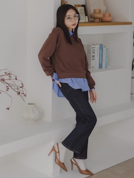 nissen Petit Modelsさん（レディース・155cm）の秋コーディネート