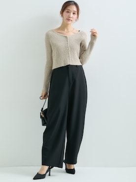 nissen Petit Modelsさん（レディース・153cm）の冬コーディネート