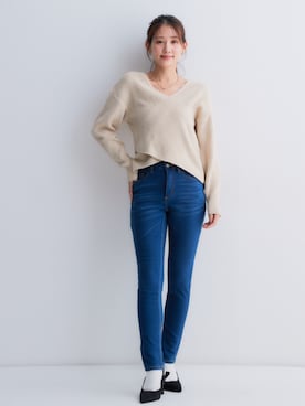 「nissen（ニッセン）のアイテム」を使った、nissen Petit Modelsさん（レディース・153cm）の秋コーディネート