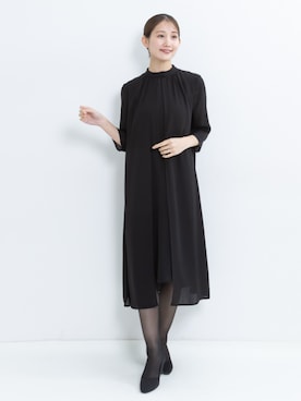 「アイテム（スーツセット）」を使った、nissen Petit Modelsさん（レディース・153cm）の秋コーディネート