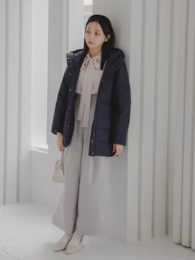 「nissen（ニッセン）のアイテム」を使った、nissen Petit Modelsさん（レディース・155cm）の秋コーディネート