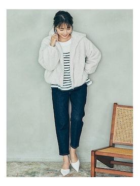 nissen Petit Modelsさん（レディース・152cm）の秋コーディネート