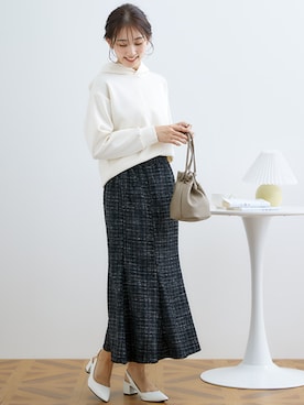 nissen Petit Modelsさん（レディース・153cm）の冬コーディネート