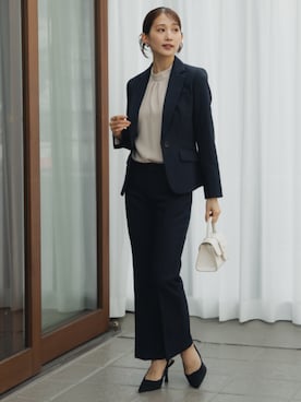 「nissen（ニッセン）のアイテム」を使った、nissen Petit Modelsさん（レディース・153cm）の夏コーディネート