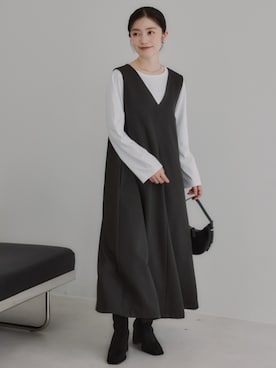 nissen Petit Modelsさん（レディース・152cm）の秋コーディネート