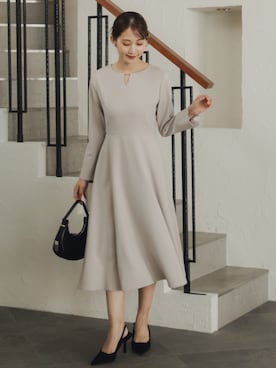 「アイテム（フォーマルスーツ/小物）」を使った、nissen Petit Modelsさん（レディース・153cm）の秋コーディネート