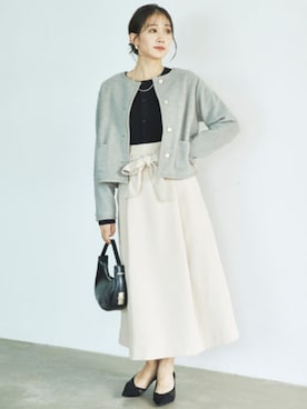 nissen Petit Modelsさん（レディース・153cm）の秋コーディネート