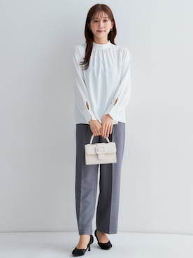 「nissen（ニッセン）のアイテム」を使った、nissen Petit Modelsさん（レディース・153cm）の夏コーディネート