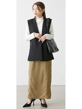 小さいサイズ バックスリットジャンパースカート 低身長さん