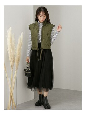 nissen Petit Modelsさん（レディース・153cm）の秋コーディネート