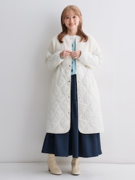 「nissen（ニッセン）のアイテム」を使った、nissen Petit Modelsさん（レディース・149cm）の秋コーディネート