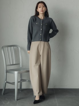 nissen Petit Modelsさん（レディース・153cm）の秋コーディネート