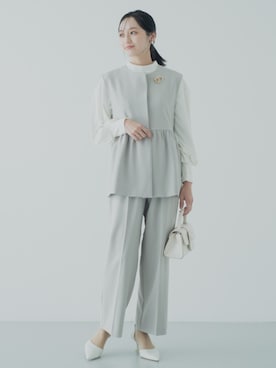 「nissen（ニッセン）のアイテム」を使った、nissen Petit Modelsさん（レディース・153cm）の冬コーディネート