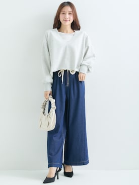 nissen Petit Modelsさん(レディース・153cm)の春コーディネート