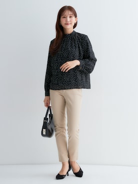 「Petitjo（プッチージョ）のアイテム」を使った、nissen Petit Modelsさん（レディース・153cm）の秋コーディネート