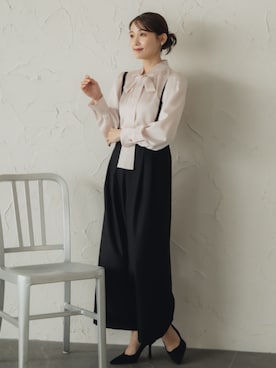 「nissen（ニッセン）のアイテム」を使った、nissen Petit Modelsさん（レディース・153cm）の秋コーディネート